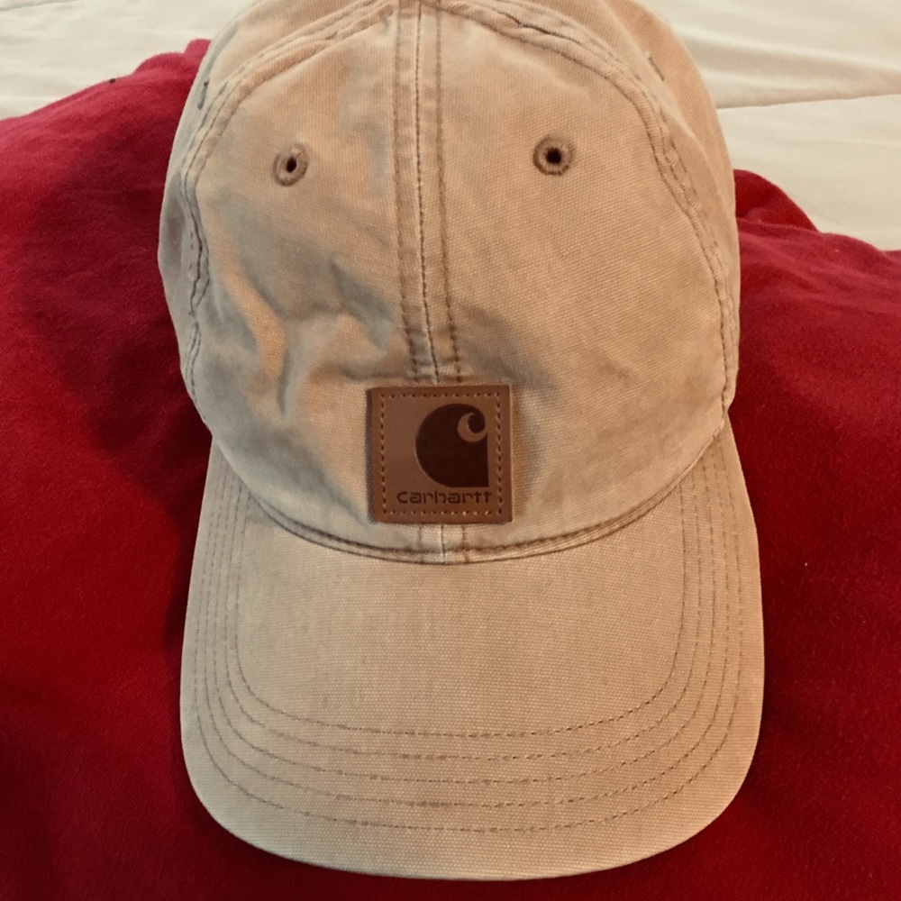 Carhartt baseball cap, velcro adjustable.